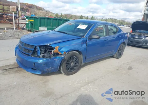 2008 Dodge Avenger Se from USA, damaged, VIN 1B3LC46K28N249033